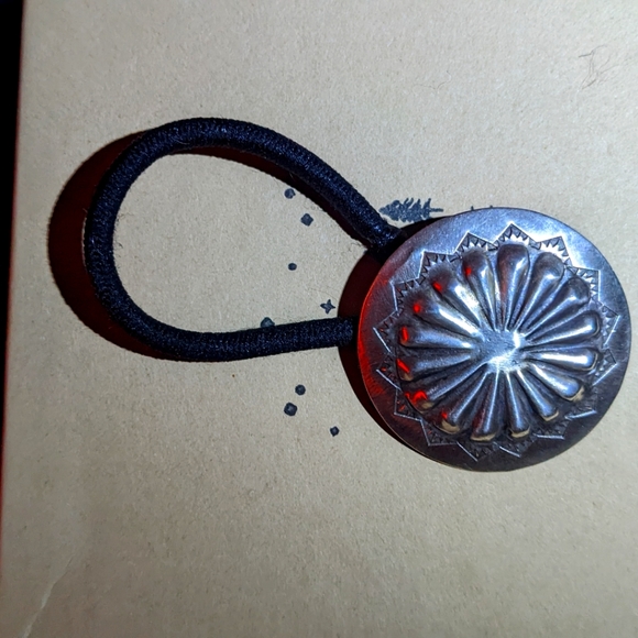 💠🪢Concho Sterling Hair Acc🪢💠 - Picture 1 of 3